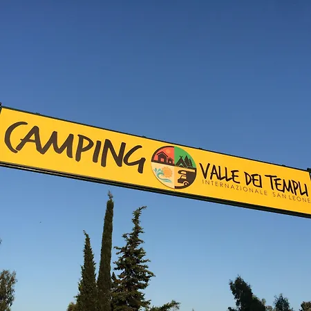 Kamp alanı Valle Dei Templi San Leone